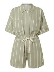 Playsuit aus Viskose-Leinen-Mix Modell 'Fani' von Mango - 38