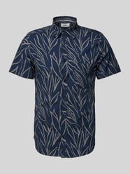 Slim Fit Kurzarmhemd aus Baumwoll-Mix von s.Oliver RED LABEL - 8