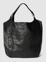 Torba shopper ze skóry od Becksöndergaard Czarny - 10