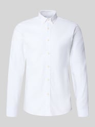 Regular Fit Freizeithemd aus Baumwoll-Mix Modell 'Oxford' von Lindbergh - 42