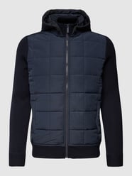 Jacke mit Einsätzen in Stepp-Optik Modell 'Hamilton' von Strellson Blau - 26