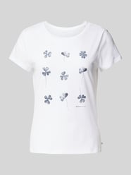 T-shirt met motief- en labelprint van Tom Tailor Denim - 15