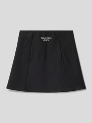 Rock mit Bundfalten Modell 'PUNTO' von Calvin Klein Jeans Schwarz - 47