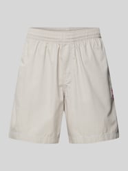 Shorts mit elastischem Bund Modell 'WORKWEAR' von adidas Originals Beige - 24