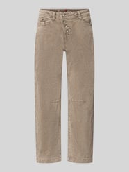 Relaxed Fit Cordhose aus Baumwoll-Mix Modell 'Malibu' von Buena Vista Beige - 20