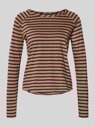 Bluzka z długim rękawem z dekoltem okrągłym od Smith and Soul - 29