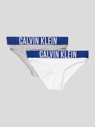 Slip met labeldetail in een set van 3 stuks, model 'BIKINI' van Calvin Klein Underwear Wit - 8
