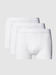 Boxershort van single-jersey in een set van 3 stuks, model 'Natural Benefit' van Calida Wit - 13