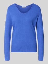 Strickpullover aus Viskose-Mix mit V-Ausschnitt von Christian Berg Woman - 38