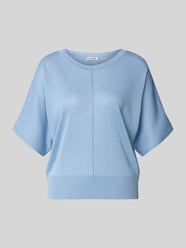 Relaxed Fit Oberteil aus Viskose-Mix in Strick-Optik von MORE & MORE - 11
