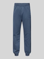 Sweatpants mit elastischen Abschlüssen von Pegador Blau - 11