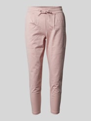 Sweatpants mit elastischem Bund Modell 'KATE' von ICHI Pink - 20