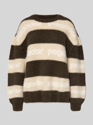 Oversized Strickpullover aus Effektgarn Modell 'VINCENZA' von Pegador - 31