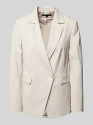 Blazer mit Reverskragen von comma Beige - 10