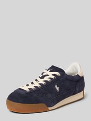 Low top sneakers van echt suède Model 'HESTER' van Polo Ralph Lauren - 12