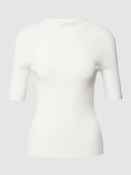 T-Shirt in Strick-Optik von s.Oliver BLACK LABEL Weiß - 13