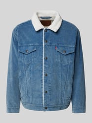 Relaxed Fit Sherpa Jacket mit Kentkragen von Levi's® Blau - 32