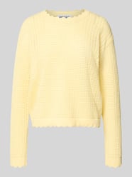 boxy fit pullover van puur katoen model 'SCOUT' van PIECES - 14