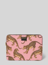 Laptoptasche mit Label-Detail von WOUF Pink - 17