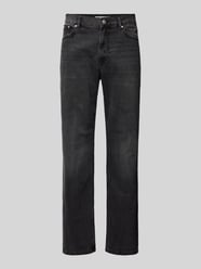 Straight Leg Jeans im 5-Pocket-Design von REVIEW Schwarz - 3