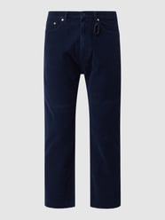 Cropped Cordhose aus Baumwolle von NO21 Blau / Türkis - 35