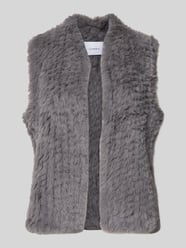Weste mit Kunstfellbesatz von comma - 36