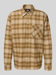 Regular fit vrijetijdsoverhemd met borstzak van Dickies Beige - 21