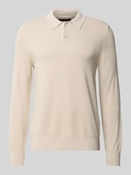 Regular Fit Pullover aus reiner Baumwolle von Marc O'Polo Beige - 13