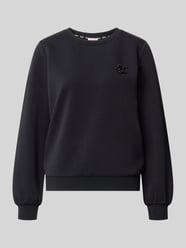 Bluza o kroju relaxed fit z mieszanki wiskozy model 'Felpa' od Liu Jo Sport - 29