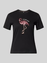 damski t-shirt o kroju regular fit z czystej bawełny model 'KITA' od ONLY - 22