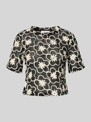 Kort blouseshirt met ronde hals van GUIDO MARIA KRETSCHMER WOMAN - 14