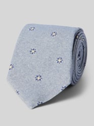 Krawatte mit Label-Detail von Gierremilano Blau - 42