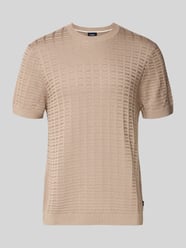 T-shirt met labeldetail model 'Theor' van JOOP! COLLECTION Beige - 30