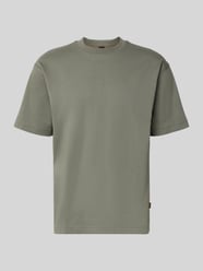 T-shirt z czystej bawełny o kroju regular fit model 'TEETIMM' od BOSS Orange - 46