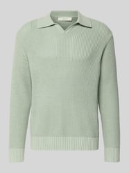 Relaxed fit Gebreide pullover van puur katoen Model 'DERECK' van Selected Homme - 36