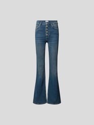 Flared Jeans mit Brand-Detail  von Boyish Blau - 9