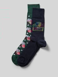 Sokken met elastische ribboordjes in een set van 2 paar van Christian Berg Men - 41