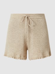 Strickshorts mit Leinen-Anteil Modell 'Lina' von Only Beige - 46