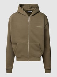 Basic Sweatjacke von REVIEW Grün - 6