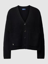 Cardigan mit aufgesetzten Taschen von Polo Ralph Lauren Schwarz - 21