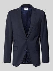 slim fit 2-knoops colbert met klepzakken model 'Allan' van DIGEL - 36