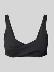 Bikini-Oberteil mit Knotendetail von Calvin Klein Underwear Schwarz - 15