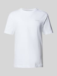 T-Shirt mit Label-Print Modell 'ENLARGED' von CK Calvin Klein Weiß - 16