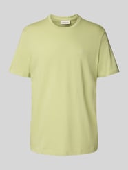 T-Shirt mit geripptem Rundhalsausschnitt von Calvin Klein Jeans - 20