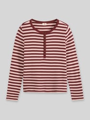Bluzka z długim rękawem z krótką listwą guzikową od Levi's® - 28