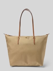 Tote Bag mit Label-Applikation Modell 'KEATON' von Lauren Ralph Lauren Beige - 23