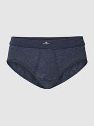 Slip met streepmotief van Götzburg Wäsche Blauw / turquoise - 24