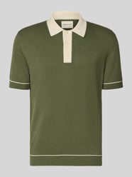 Slim Fit Poloshirt mit Logo-Stitching von GANT - 18