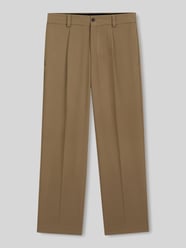 Relaxed Fit Anzughose mit Bundfalten von HUGO Beige - 4