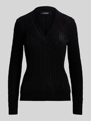 regular fit pullover van katoenmix met gestikt logo van Lauren Ralph Lauren - 25